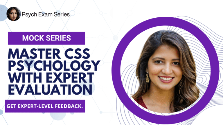 CSS Psychology Mock Series