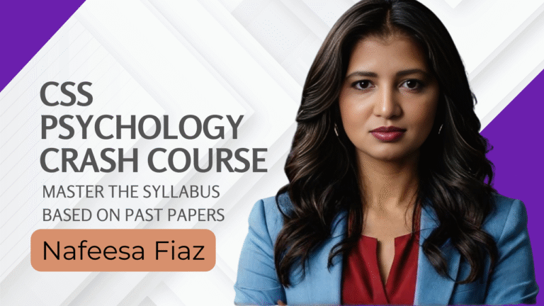 CSS Psychology Crash Course